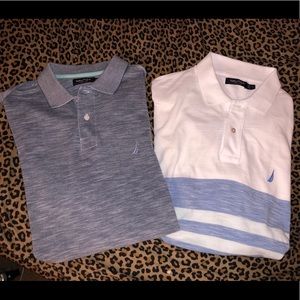 2 Men’s nautica polos